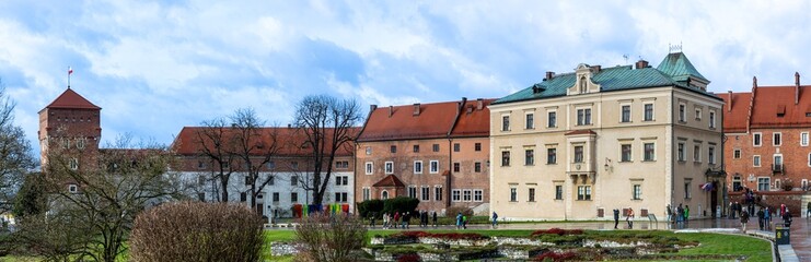 Wawel Royal castle on Wawel Hill, a fortified residency, established on the orders of King Casimir...