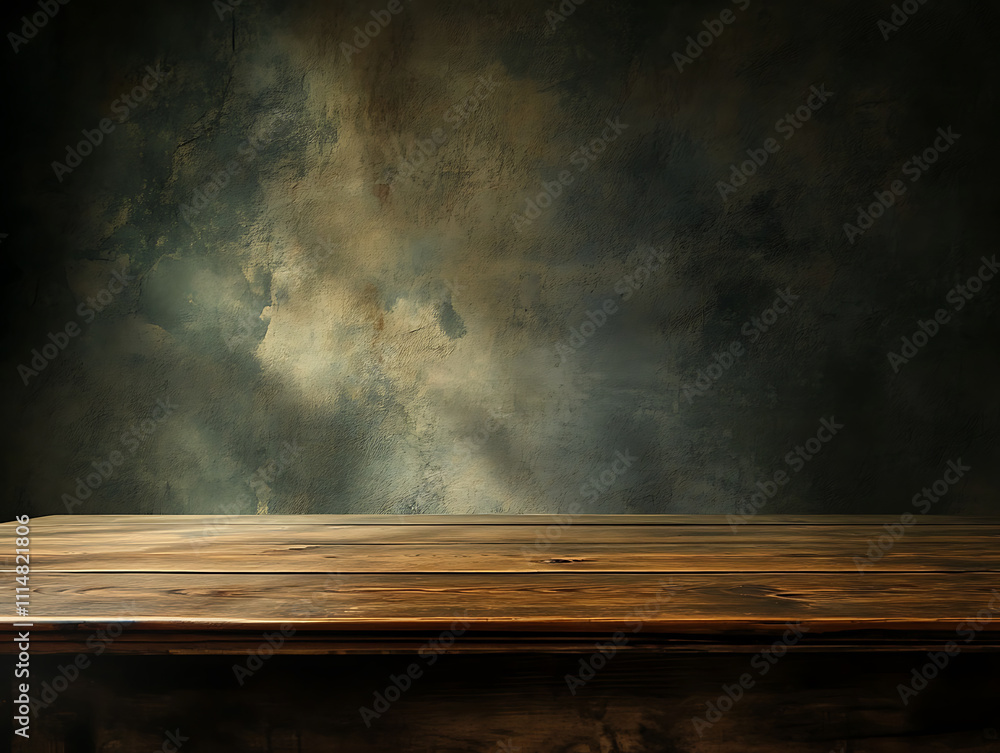Aufkleber empty conference table background