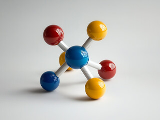 Obraz premium Water molecule