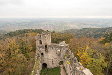 Naklejka premium château de Bernstein 