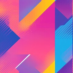 Colorful Pattern Illustration for Geometric Wallpaper and Backgrounds