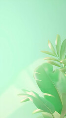Obraz premium green bamboo background
