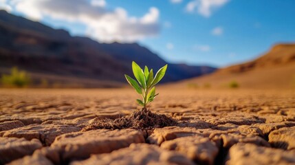 Resilient Plant Growth Amid Drought Conditions