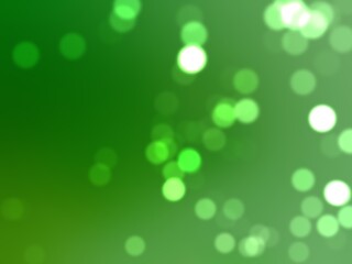 Obraz premium green bokeh background