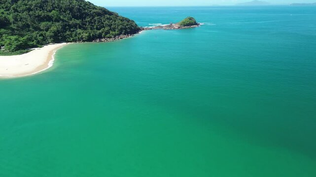 Prumirim island, Ubatuba, Brazil