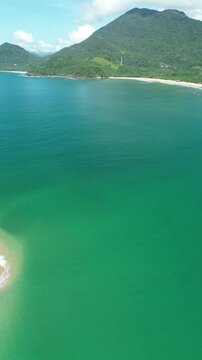 Prumirim island, Ubatuba, Brazil