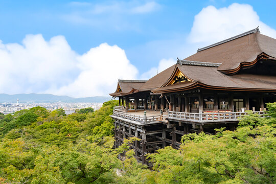 京都市　清水寺本堂(清水の舞台)