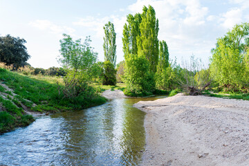 CRECIDA DE RIO EN PRIMAVERA 2024 SPAIN