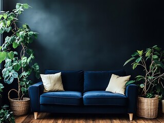 Modern Elegance: A Contemporary Living Room with Sophisticated Accents