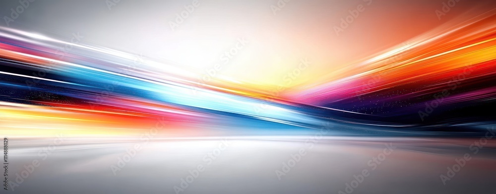 Poster dynamic abstract business background with blue red and white lines