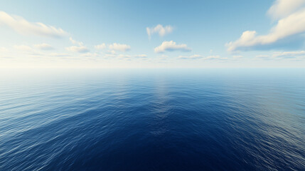 Obraz premium Baltic Sea aerial view showcasing vast expanse of water and distant coastline, symbolizing natural beauty and serene landscapes.