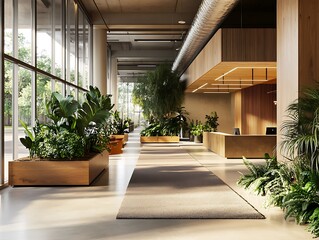 Obraz premium Modern Elegance: A Contemporary Living Room with Sophisticated Accents