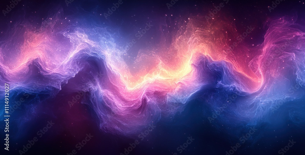 Poster abstract vibrant blue purple gradient textured background design for web page header