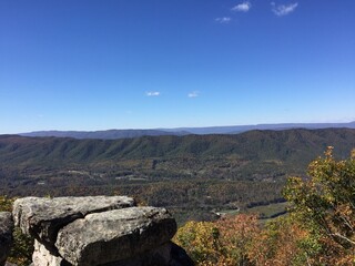 Obraz premium blue ridge mountains