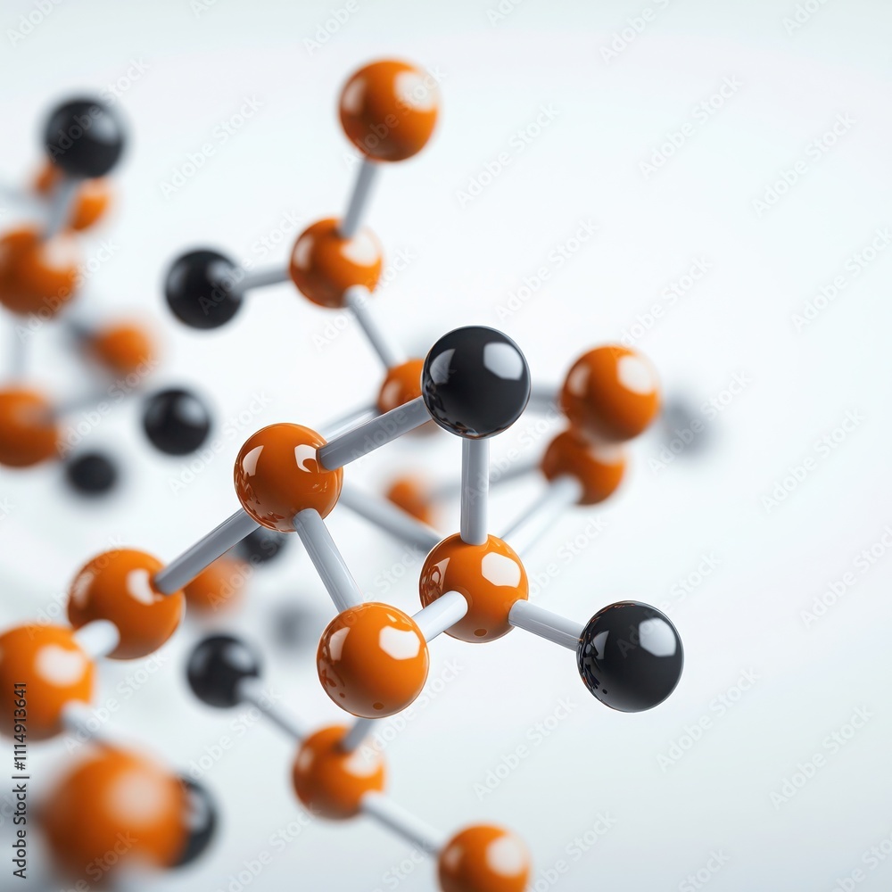 Poster detailed examination of molecular structure of advanced polymers in a laboratory environment science
