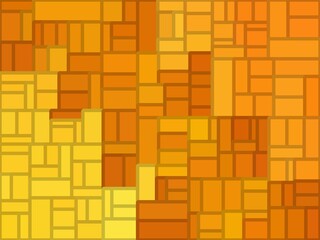 orange color geometric pattern background illustration