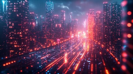 Obraz premium Digital Transformation Roadmap for Technology Integration in Business Models