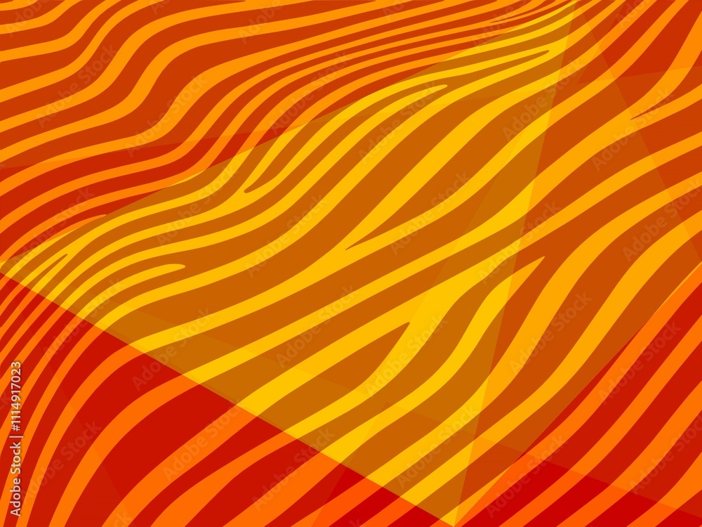 Aufkleber dark orange texture with wry lines. illustration in abstract style with gradient. best new design fo