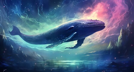 Whale in the sky Fantasy world