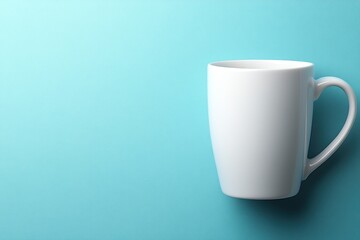 Obraz premium Pouring fresh coffee into a white mug modern kitchen photography minimalist design close-up shot morning ritual