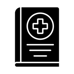 Fototapeta premium Medical Book Icon