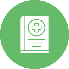 Obraz premium Medical Book Icon