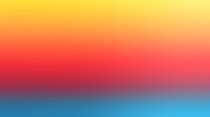 Obraz premium Abstract gradient background in yellow, orange, red, and blue hues.