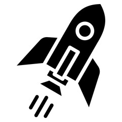 Execution Rocket Icon