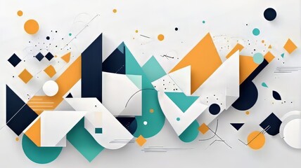 memphis geometric background