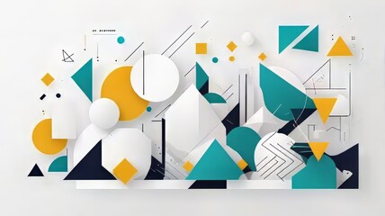 memphis geometric background