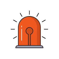 Warning attention icon symbol vector image Illustration