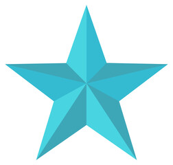 Star icon isolated on white background.