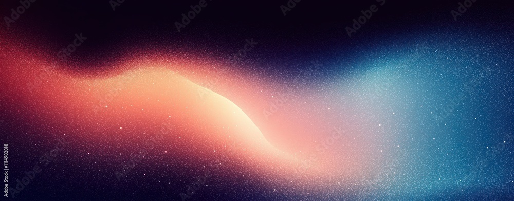 Aufkleber vibrant color gradient abstract background with dark blue and red smooth transitions glowing design