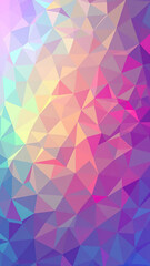 Obraz premium Colorful Low Poly Triangular Geometric Pattern, triangle shapes, geometric shapes, colorful low poly