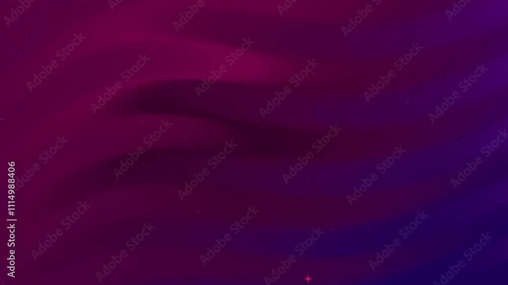 Poster the image shows an abstract background with deep purple and red swirling patterns and subtle sparkli