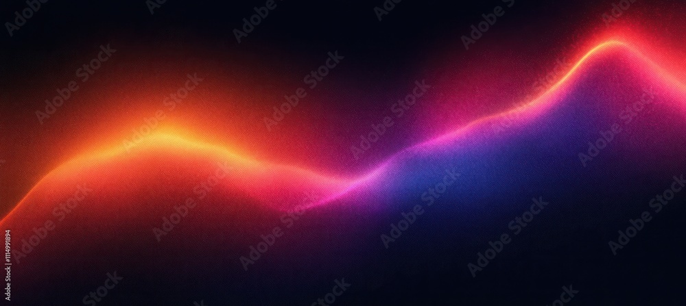 Poster abstract glowing noise texture background with purple red black gradient vibrant design