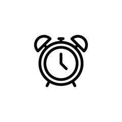 Obraz premium Alarm clock icon set vector 