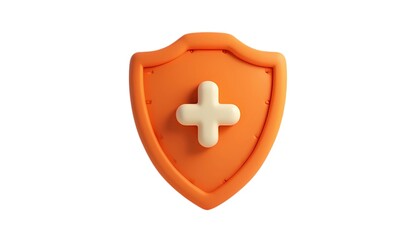 Fototapeta premium shield with cross