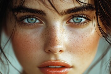 Fototapeta premium close up portrait of a person