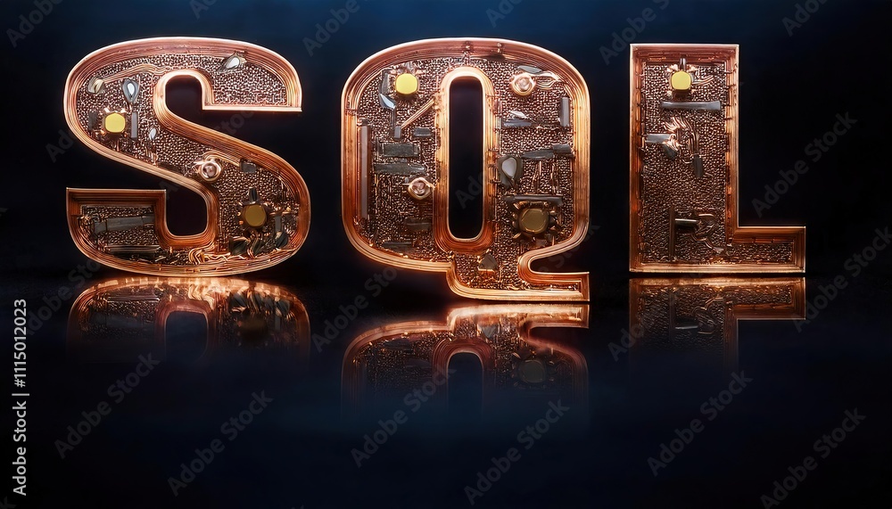 Poster sql database programming and its significance in modern technology