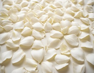 rose petals  isolated 
