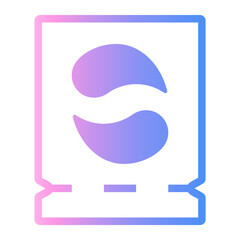 eye Line Gradient Icon