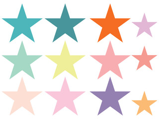 Abstract color guide pllate