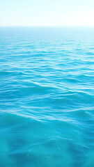 Obraz premium Soft aquamarine watercolor brushstrokes in a peaceful ocean scene , serene atmosphere, calming sea, natural hues