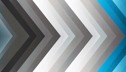 Obraz premium Abstract Grey and Blue Arrow Pattern Background Design