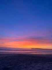 Obraz premium sunset over the sea