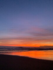 Obraz premium sunset on the beach
