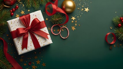 Elegant Christmas Gifts and Ornaments with Festive Decor

