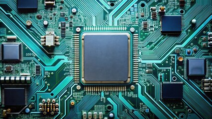Semiconductor and circuit board , technology, electronics, motherboard, computer, hardware, chip