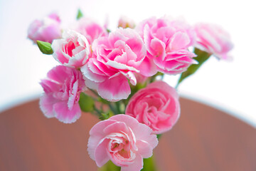 花瓶に生けた花
